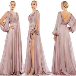 Mac Duggal Lavender Maxi Dress